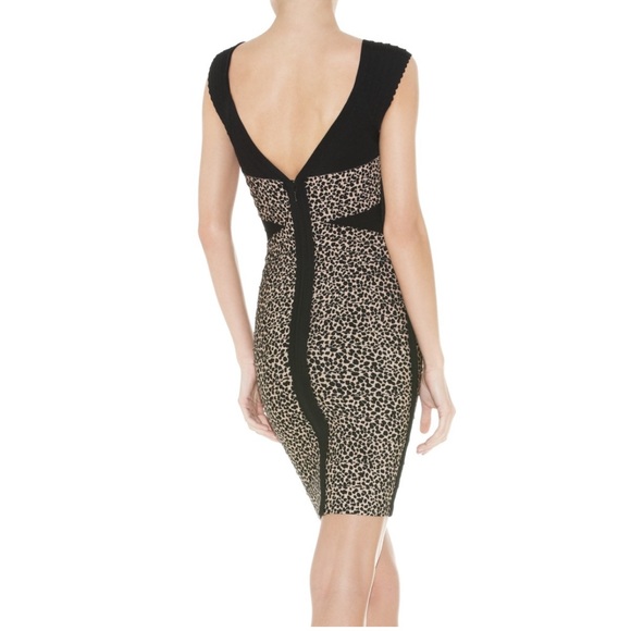 NWOT Herve Leger “Bijou” Bandage Cocktail Dress - Picture 2 of 7